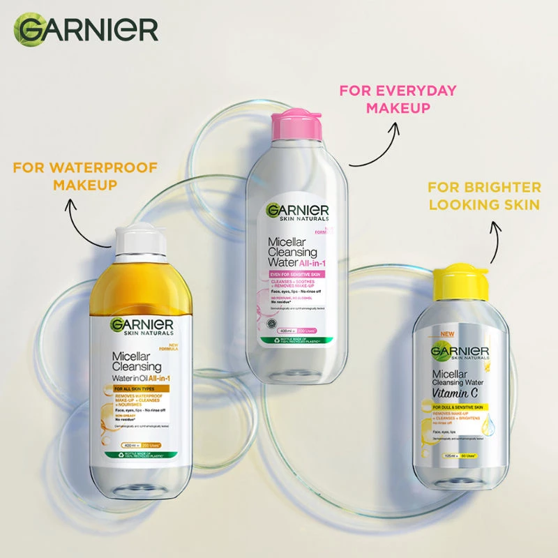 Garnier Micellar Cleansing Water For Sensitive Skin, 400 ml-6.webp